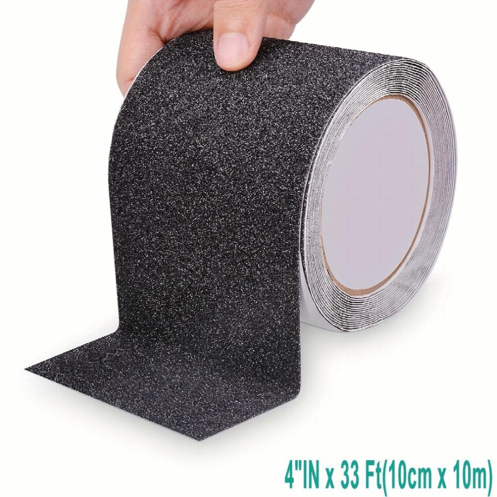 1Pc Grip Tape Heavy Duty Anti Slip Tape For Stairs Outdoor Indoor Waterproof Safety Non Skid Roll For Stair Steps Ramp Traction Tread Staircases Grips 885680869150