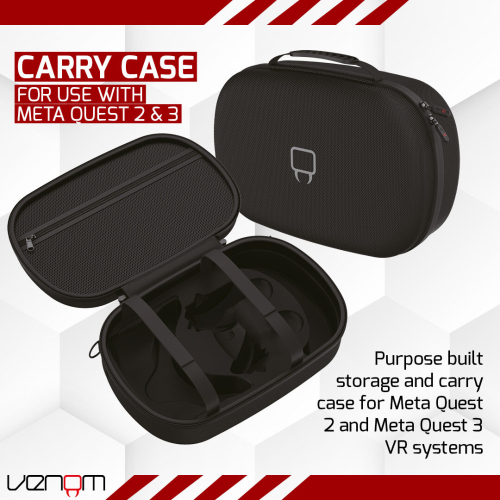 Venom Storage and Carry Case for Meta Quest 3 1