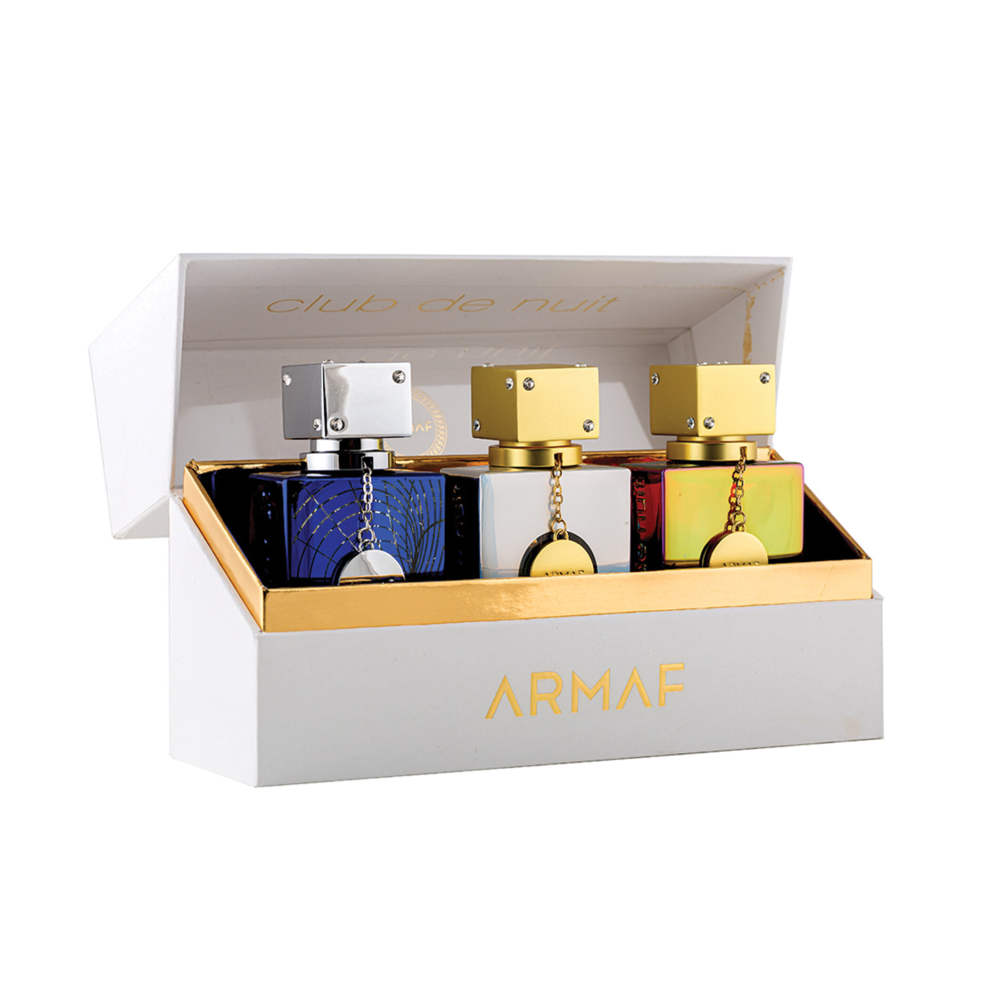 Armaf Club De Nuit 3 X 30ml Parfum Spray Gift Set