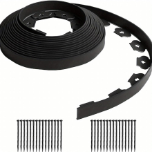 1pc Flexible Plastic Lawn Edging Plastic Garden Grass Lawn Edge Lawn Borders Flexible Lawn Edging Plastic Grass Edging Garden Ideas Garden 20 Feet L X