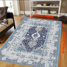 1pc Vintage Boho Area Rugs Persian Floor Mat For Living Room Bedroom proof Kitchen Rug Absorbent Bath Mat Entrance Welcome Doormat Machine Washable Ca