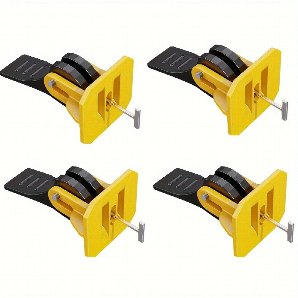 4Pcs Tile Leveling System Tools Kit Tile Spacers Reusable Floor Leveling Compounds Adjustable Fits 8 12Mm Tiles 885680873447