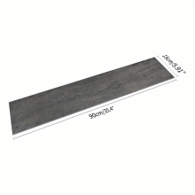 1 5 10pcs Gery Wood Flooring Peel And Stick Tiles Covering Easy To Install And Waterproof For Bathrooms And Kitchens 15 X 88