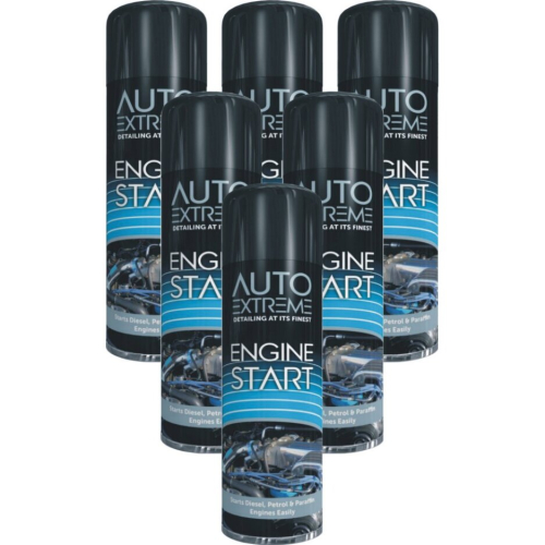 Rapide 6x300ml Engine Start Spray for Diesel, Petrol & Paraffin Engines - Auto Extreme (Code 4504)