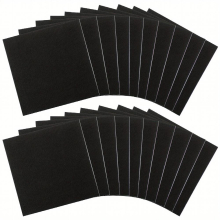 20pcs Adhesive Rubber Pad DIY Size Square Carpet Tiles for Residential & Commercial Squares Machine Washable Living Room Bedroom Decor 30x30cm 11 8 11