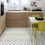 3pcs Non slip Self adhesive Floor Paste Waterproof Environmental Non formaldehyde Paste The Kitchen Renovation Tile Bathroom Floor Paste 3