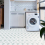 3pcs Non slip Self adhesive Floor Paste Waterproof Environmental Non formaldehyde Paste The Kitchen Renovation Tile Bathroom Floor Paste 8