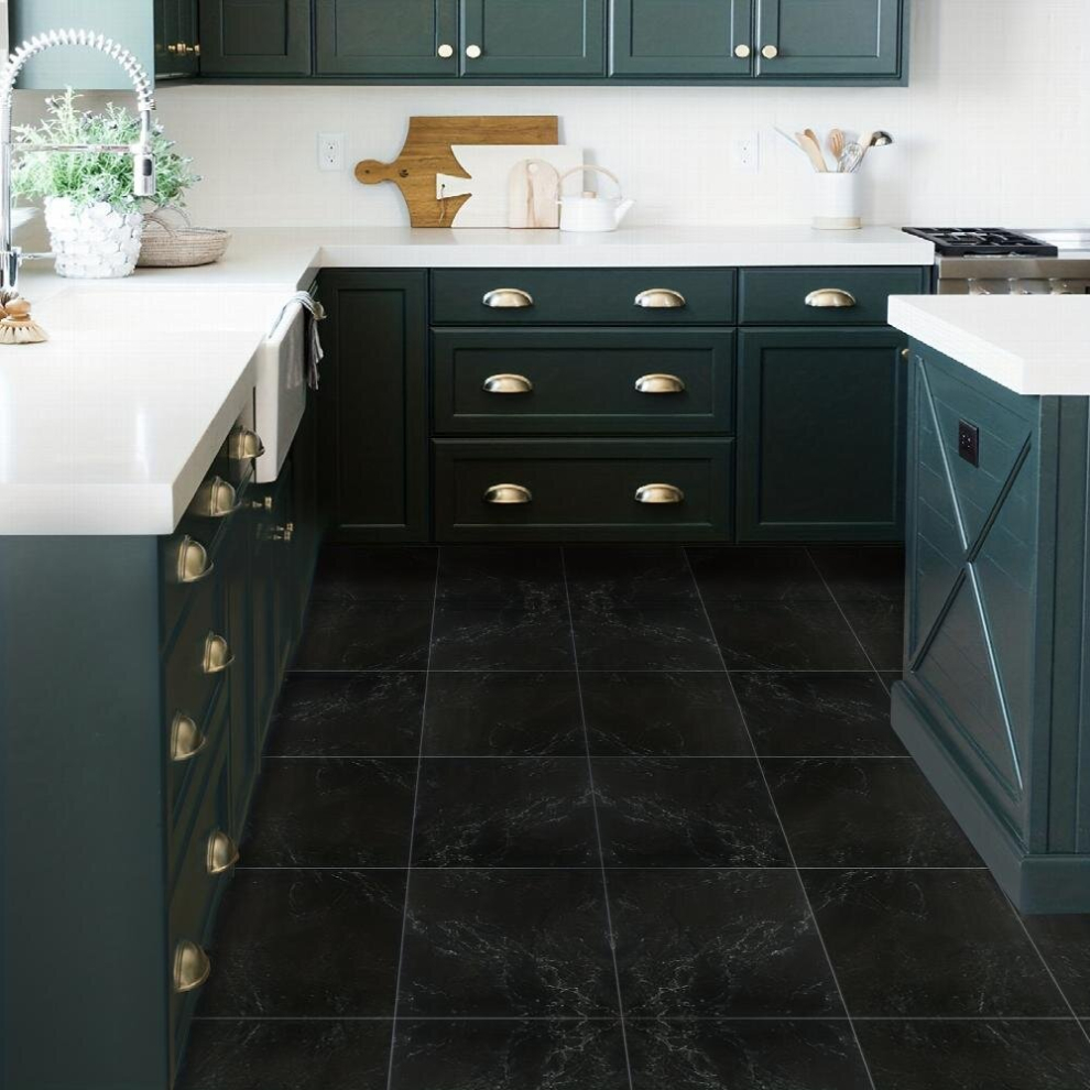 Transform Your Home With Easy To Install Waterproof Marble Peel And Stick Floor Tiles 5 10 20Pcs 885680855634