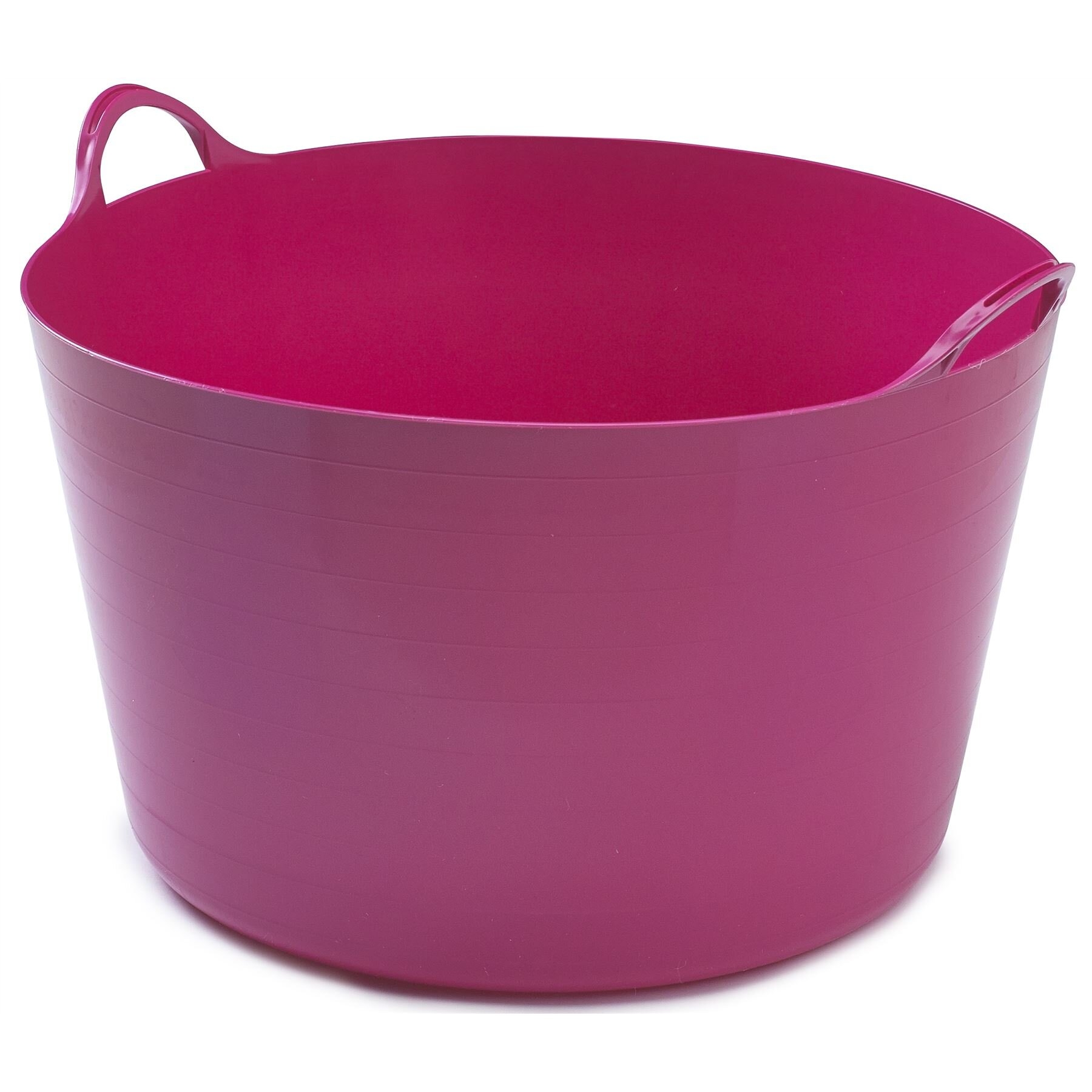 75L Pink Flexible Plastic Flexi Tub Bucket Storage on OnBuy