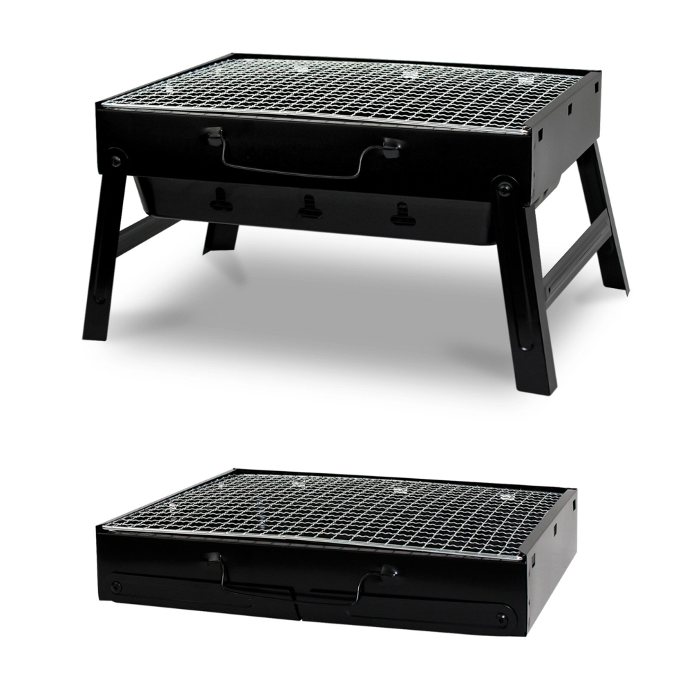 barbecue-charcoal-folding-grill-portable