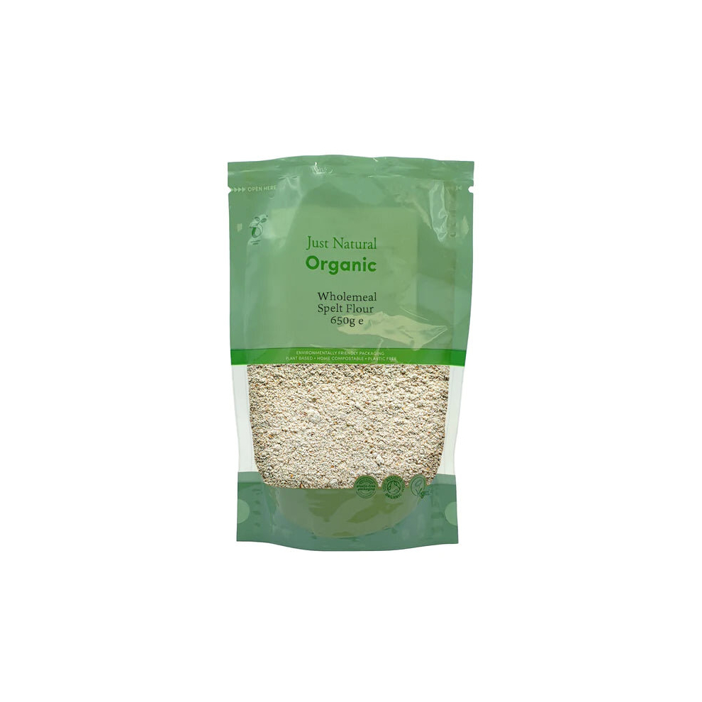 Just Natural Organic Wholemeal Spelt Flour 650G