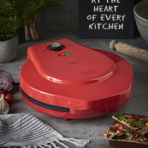 KAPPLICO Pizza Oven/Pizza Maker 1400W in Red