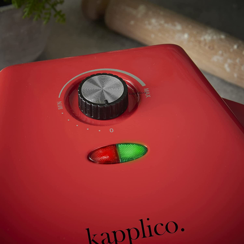 KAPPLICO Pizza Oven/Pizza Maker 1400W in Red 1