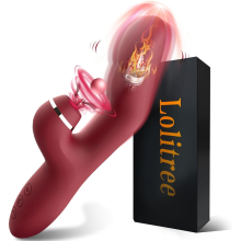 Heating Vibrator Sex Toys - Licking Suction Vibrators Adult Sex Toys