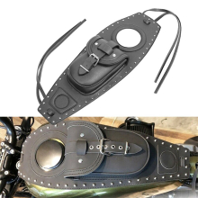 Motorcycle Fuel Tank Cover Panel Pad Bib Bag Pouch For Harley Sportster