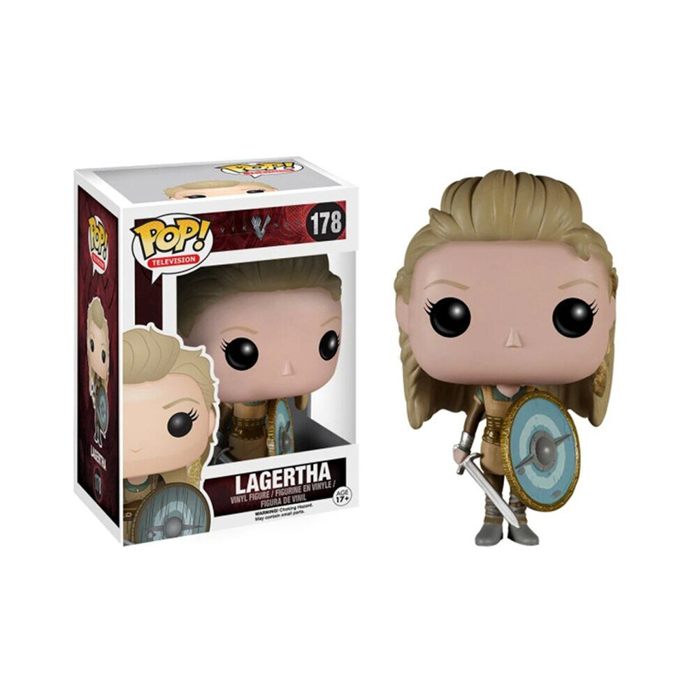 (B178) Funko pop Viking Lagertha #178 Ragnar Lothbrok #177 Funkoe Action Figure Dolls Toys Vinyl Figures Gifts