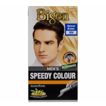 Bigen Speedy Men's Permanent Hair Colour Natural Brown 104