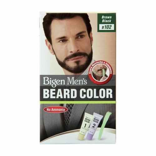 Bigen Bigen Men's Beard Colour Brown Black B102