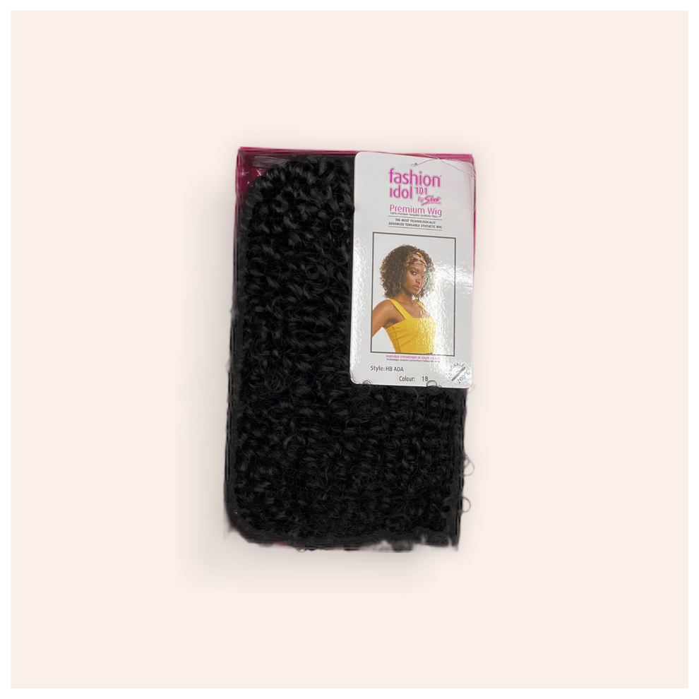 By Sleek Unisex Black (1B Natural ) Sleek Fashion Idol 101 Syntic Hb Ada Wig 15'' Inch