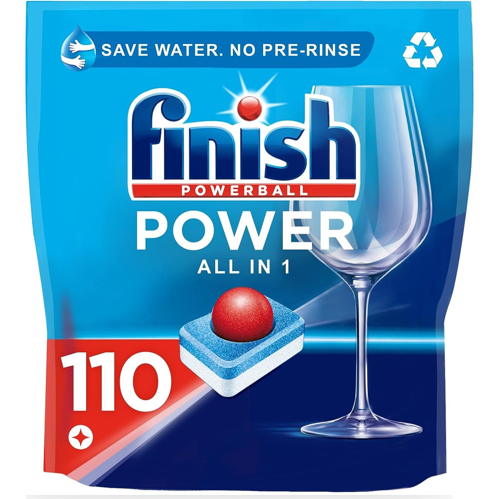 Finish All In 1 Max Original Dishwasher Tabs, 110 Tabs