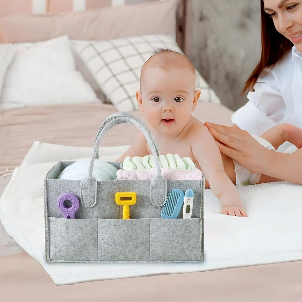 (Diaper Holder Storager) Portable Nappy Baby Travel Changing Mat With Wipe-Pocket Newborn Essentials Xylfly