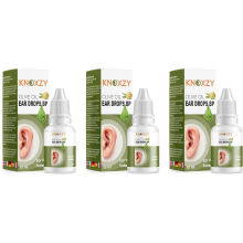 Olive Oil Ear Drops for Wax Removal - 3 x 10ml, Softens Hardened Wax & Relieves Ear Discomfort