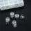 25Pcs Transparent Sewing Machine Bobbins Spools Empty Bobbins Spools 4