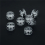 25Pcs Transparent Sewing Machine Bobbins Spools Empty Bobbins Spools 5