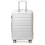 (White, 24 inch) 1, 2 Or 4 Piece Hard Shell PP Suitcase With TSA Lock 4