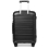 (Black, 20 inch) 1, 2 Or 4 Piece Hard Shell PP Suitcase With TSA Lock 4