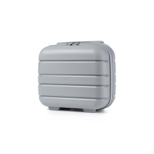 (Grey, 14 inch) 1, 2 Or 4 Piece Hard Shell PP Suitcase With TSA Lock
