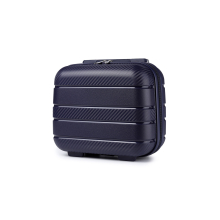 (Navy, 14 inch) 1, 2 Or 4 Piece Hard Shell PP Suitcase With TSA Lock