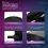LED Mask Programmable App Control Halloween Costume Party Rave Club 11