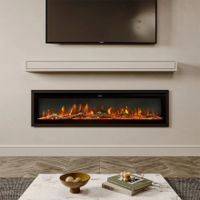 80 Inch Electric Fireplace with Remote 9 Flame Colours 900W/1800W