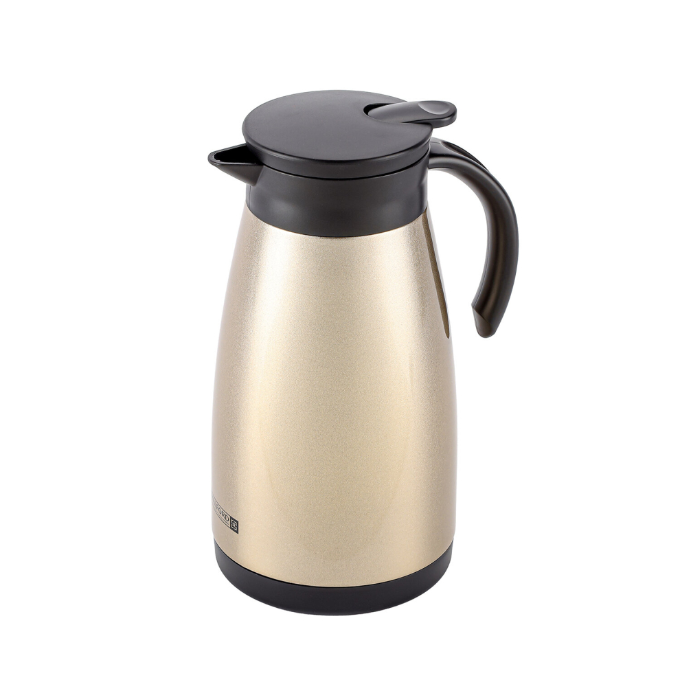 (Gold) Royalford Insulated Coffee Pot -1200ML /40.5oz Jug