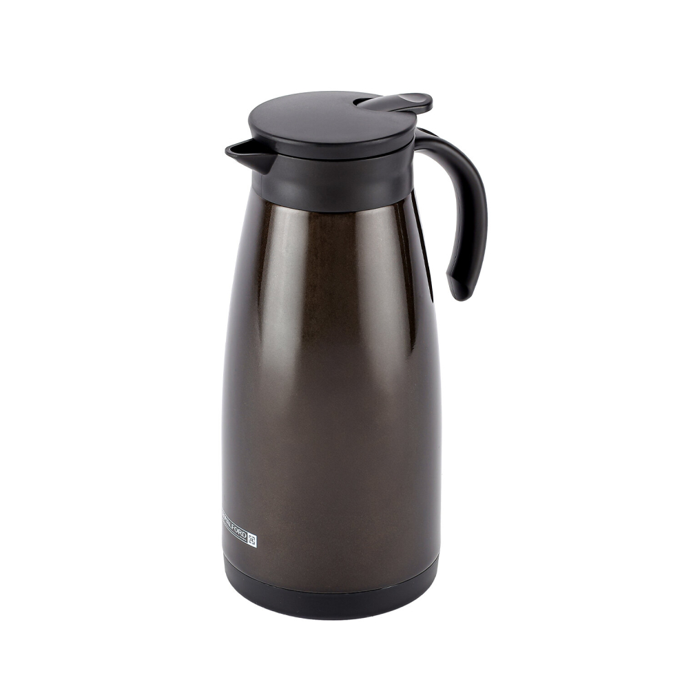 (Brown) Royalford Insulated Coffee Pot -1200ML /40.5oz Jug