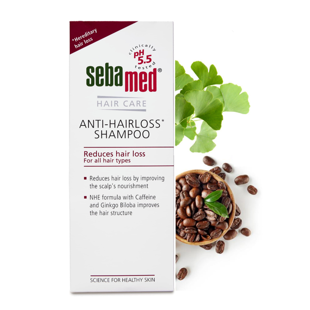 Seba Med Sebamed Anti-Hair Loss Shampoo Hair Care Ph 5.5, 1000Ml