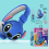 Lilo & Stitch Kids Wireless Headphones Head Sets Soft Ear Pads Practical Gift 2