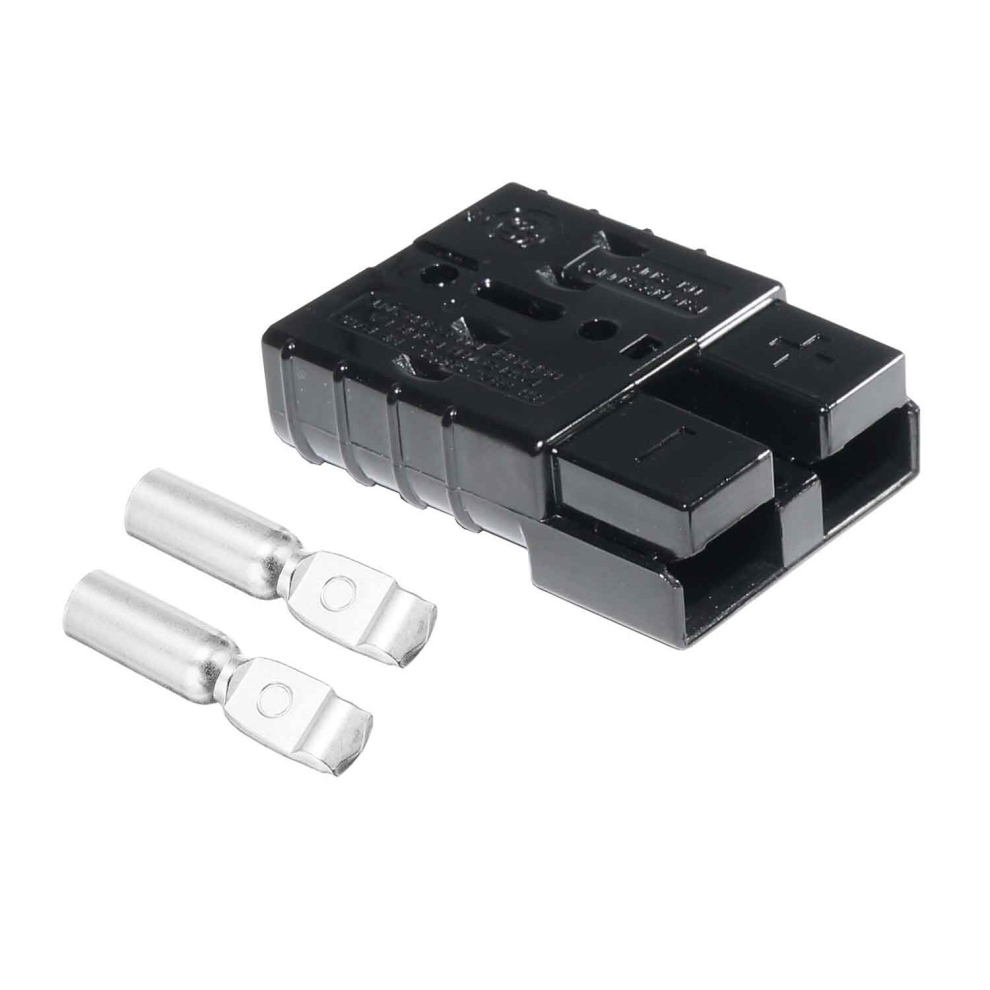 (50A Black 1 Pack) ANDERSON PLUGS
