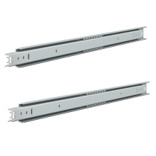 Ball Bearing Drawer Runner 278mm Closed / 484mm Open, 27mm Groove, 12kg Capacity, Single Extension, Non-Handed