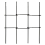 House of Home Triple Telescopic Black Wardrobe Organiser Hanging Rail 2