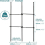 House of Home Heavy Duty Double Telescopic Clothes Rail 4