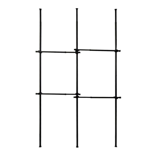 House of Home Heavy Duty Double Telescopic Clothes Rail 2