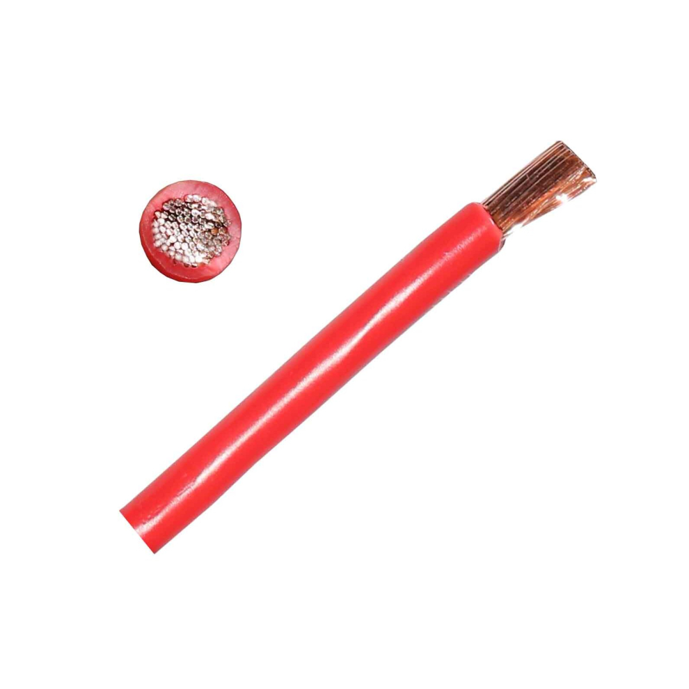 (20M) 10mm² Thinwall Cable Single Core RED