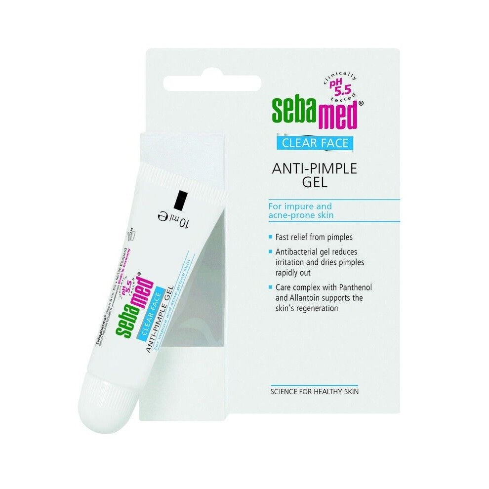 Seba Med Sebamed Clear Face Anti-Pimple Gel Ph 5.5, 10Ml