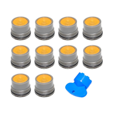 (Plastic Aerator 16.5mm 6L/min x 10 plus 1 key ) Plastic Aerator 16.5mm plus key