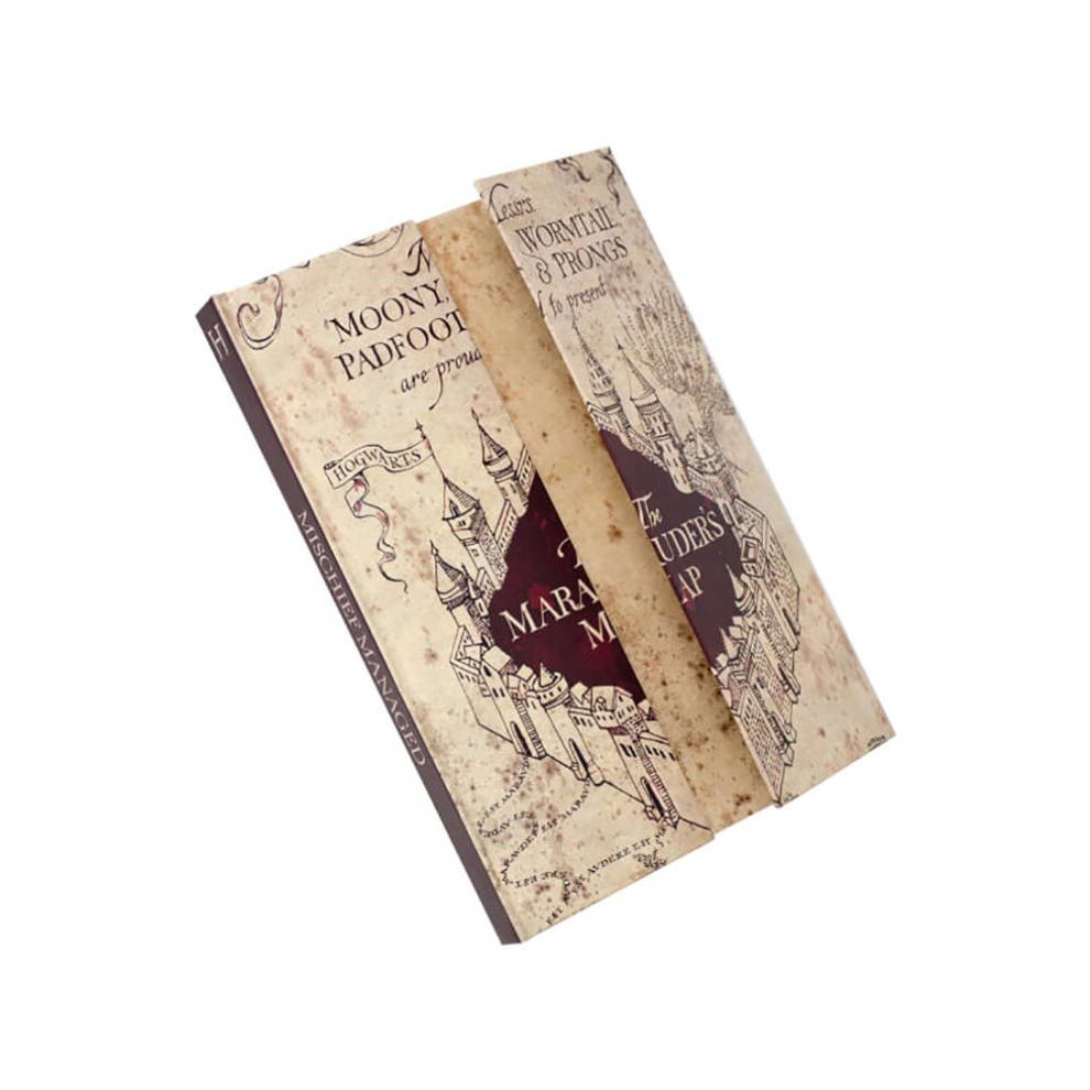 Harry Potter Marauders Map Magnetic A5 Notebook