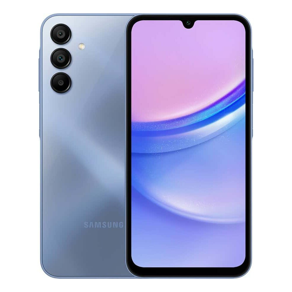 Samsung Galaxy A15 A155f Dsn (4G) (128Gb+6Gb, Blue Black) Blue,Black