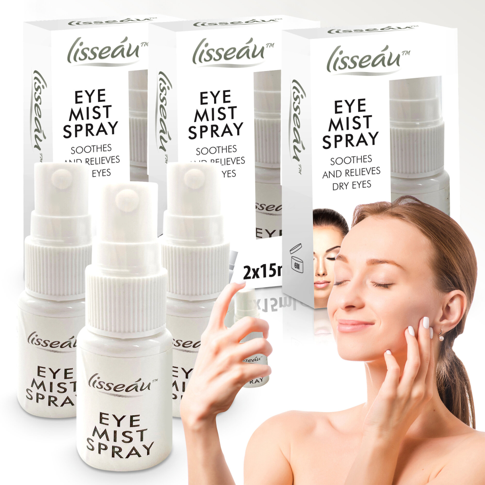 6pk Dry Eye Spray x 15ml | Hydrating Mist Tired Irritated Eyes