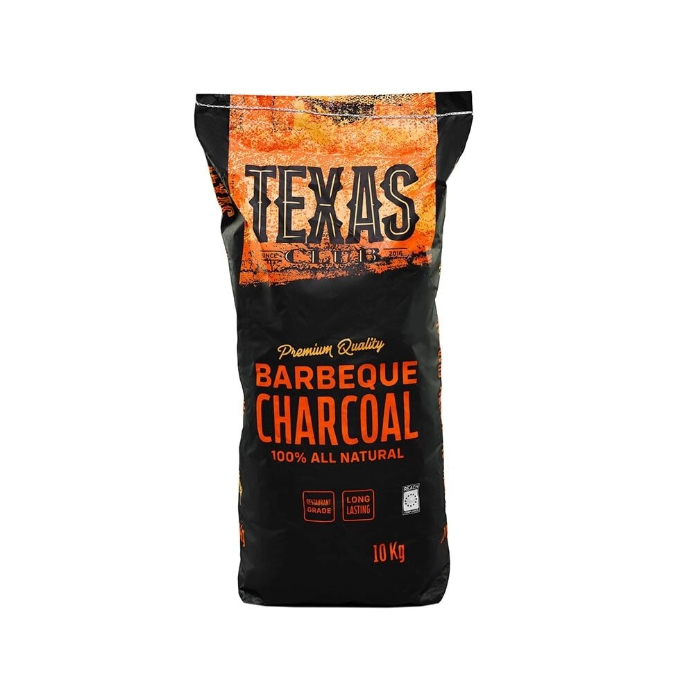 BBQ Charcoal Texas Club, 10 Kg. Lumpwood